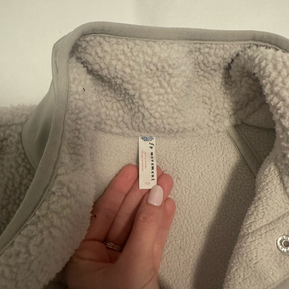 Free People Movement Hit The Slopes Fleece Jacket - Picture 6 of 7